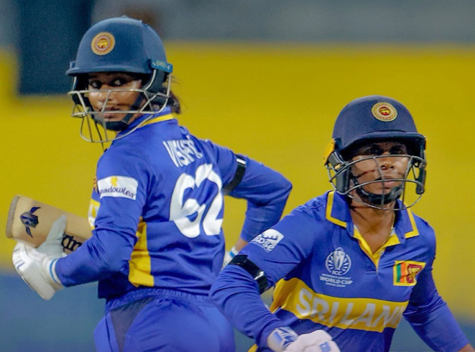 ශ්‍රී ලංකා කාන්තා ක්‍රිකට් කණ්ඩායම ලැබූ පරාජය